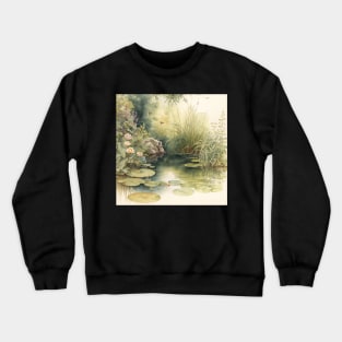 Ornamental Coy Pond Crewneck Sweatshirt